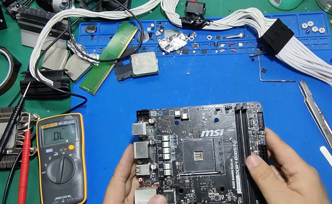 银川华硕电脑主板维修